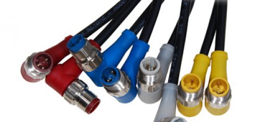 No more assembly mistakes with the colour coded M12 connectors from Shieldbly mistakes