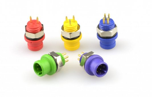 Neuer Higo Panel Mount Steckverbinder erweitert das Mini B Sortiment der Signalsteckverbinder