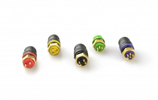 Neuer Higo Panel Mount Steckverbinder erweitert das Mini B Sortiment der Signalsteckverbinder