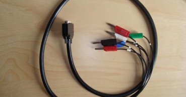 SUB-D Kabel mit speziellem Kabel kombiniert 