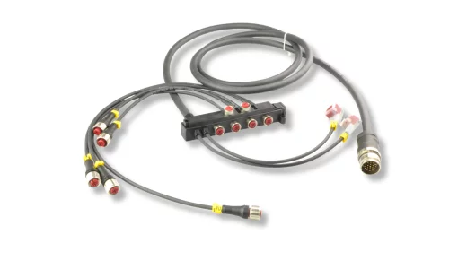 Shield cable set
