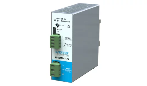 Power supply, 1Ph, 240W, DIN Rail, AC/DC, 24 Vdc, 10 A