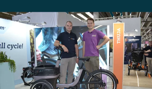 A&C Solutions <br>powers vanRaam's <br>e-trike with smart <br>Higo connectors