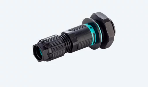Micro Joint panel-mounted Connector M16 2p screw L-N