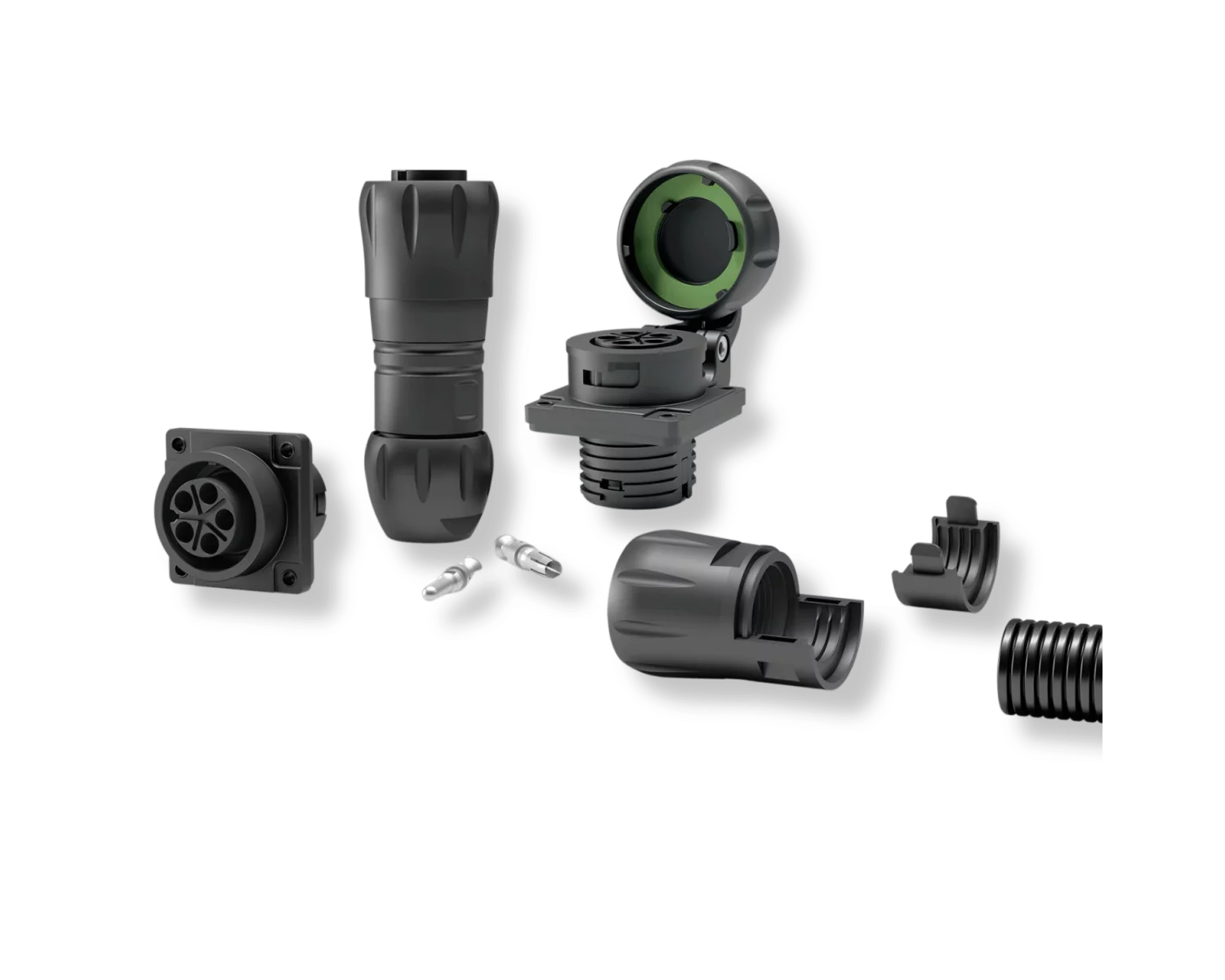 Binder waterproof connectors