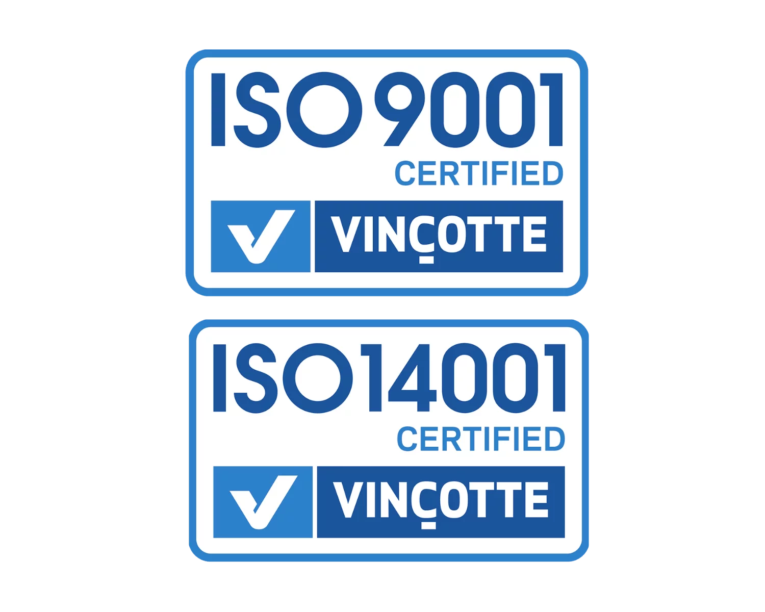 Our certifications
