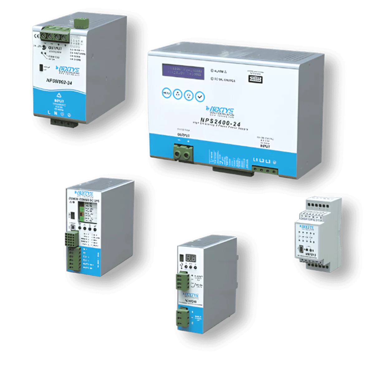 Programmable DIN-rail power supplies