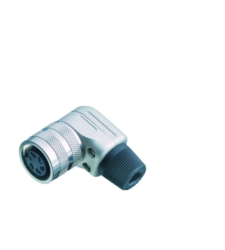 Female angled connector