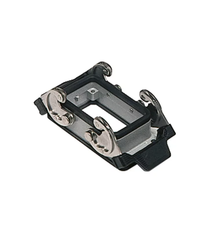 bulkhead mounting housing, size 104.27, C-TYPE alu, 2 levers