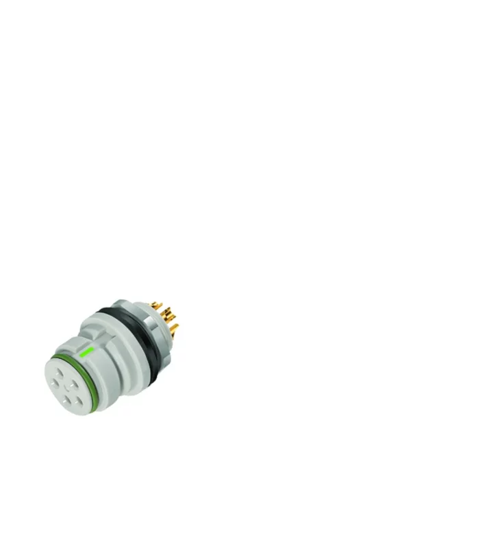 Female panel mount connector