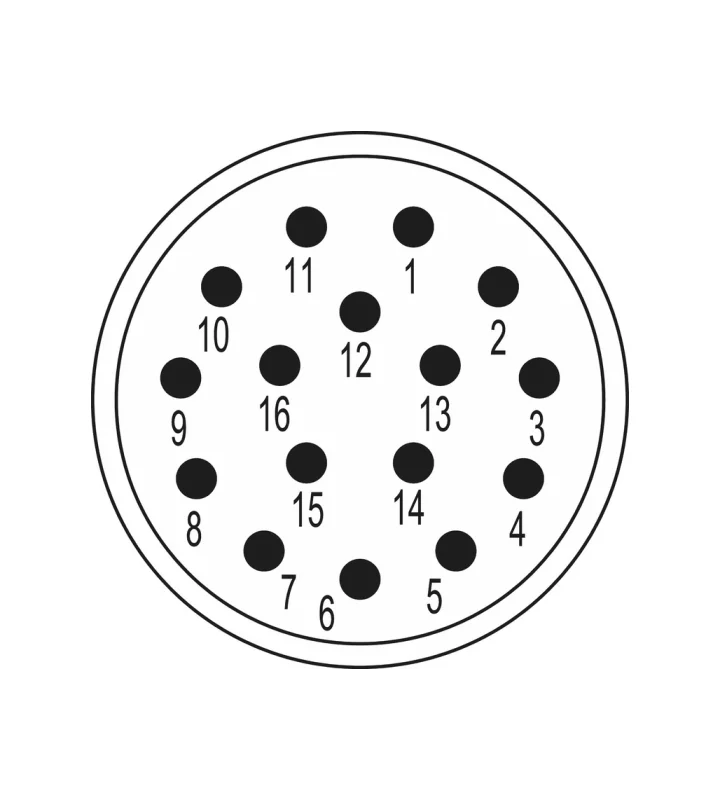 Inserts 16-pole