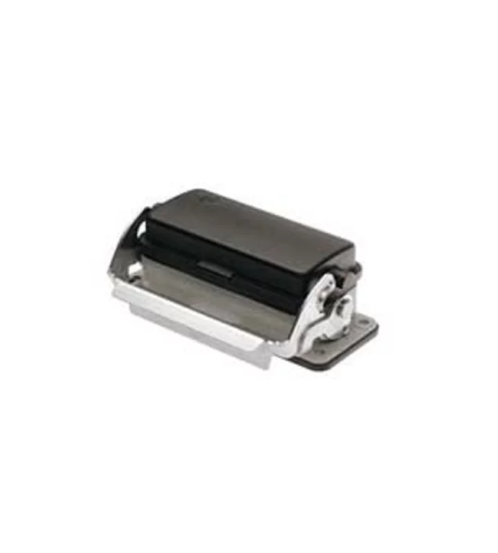 bulkhead mounting housing, size 77.27, V-TYPE alu, 1 lever, spring cover