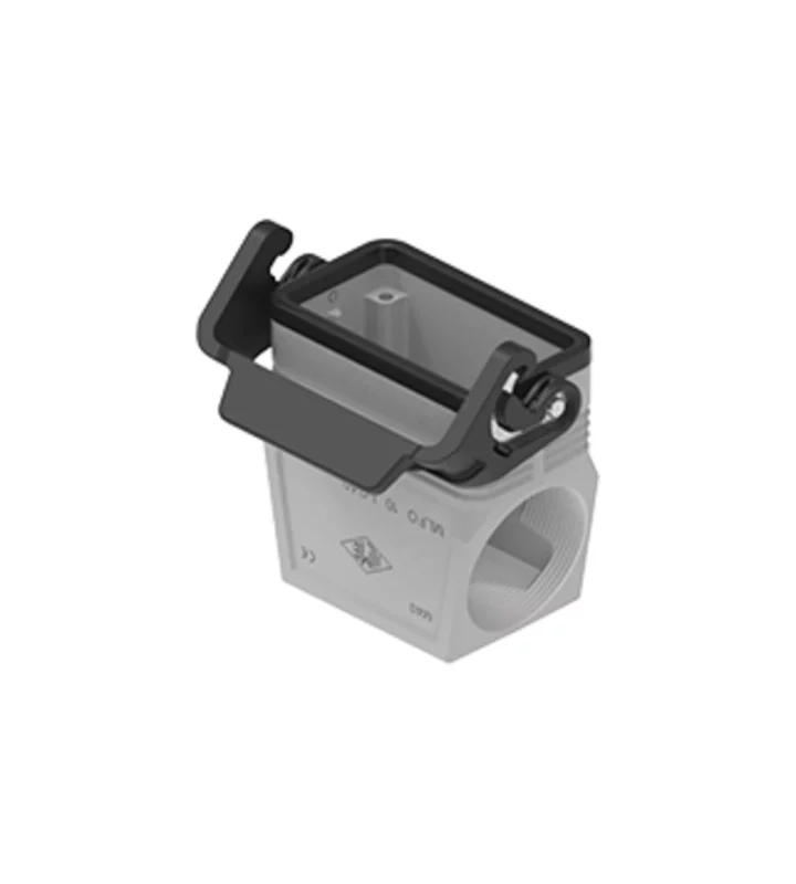 hood, size 57.27, IL-BRID stainless steel, 1 lever, 1xM40 side