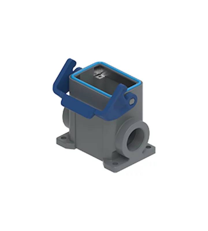 surface mounting housing, high, size 44.27, T-TYPE H plastic, 1 lever, 1xM25 side, PE-jumper