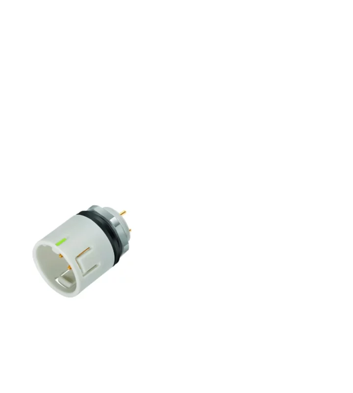 Male panel mount connector