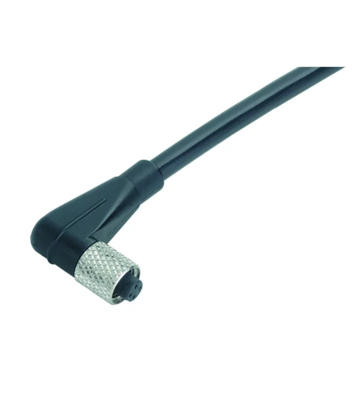 Female angled connector