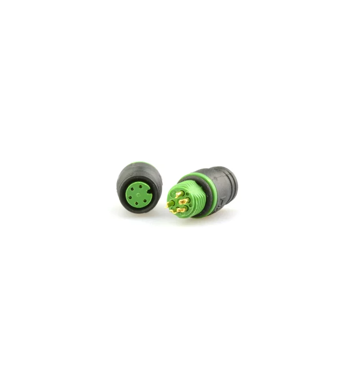 Mini B Female panel mount connector