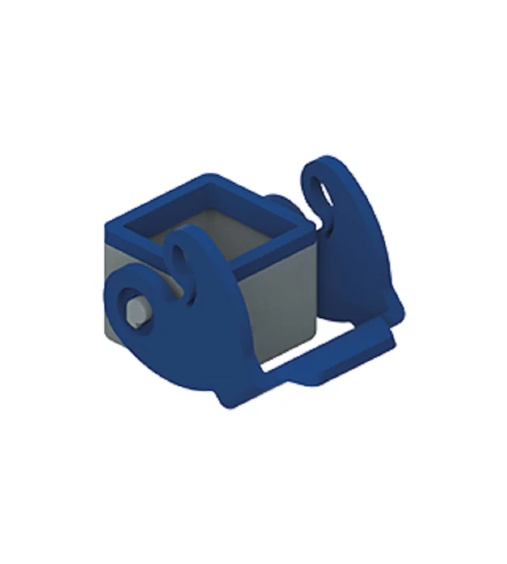 protection cover, size 21.21, CKH plastic, 1 lever, gasket, for female inserts, loop