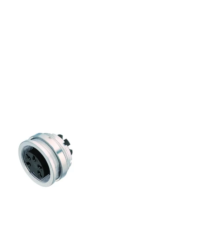 Female panel mount connector