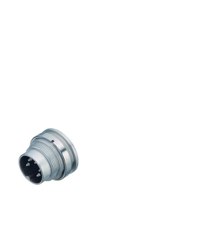 Male panel mount connector