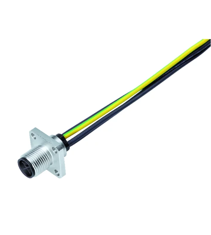 Male panel mount connector