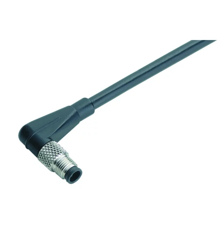 Male angled connector
