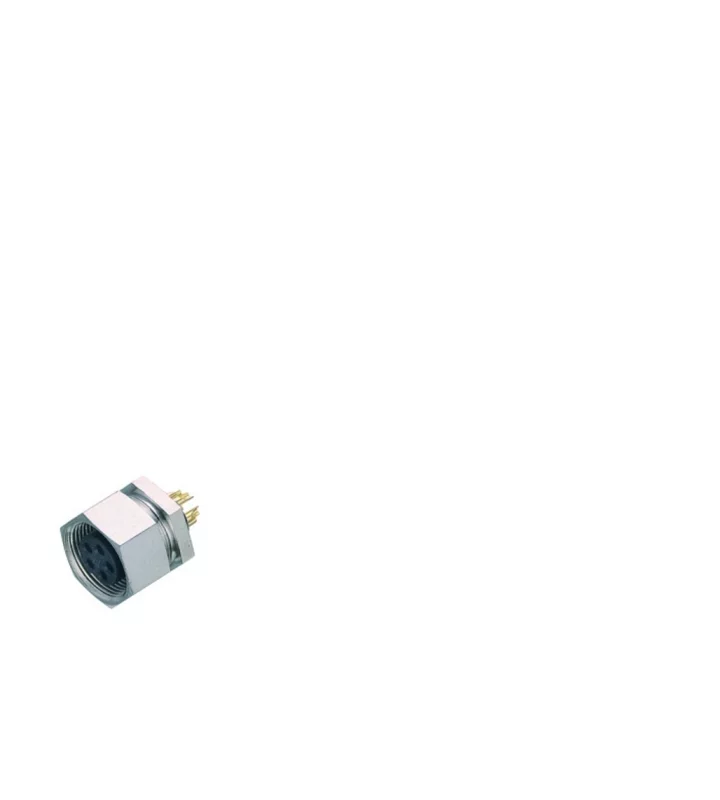 Female panel mount connector