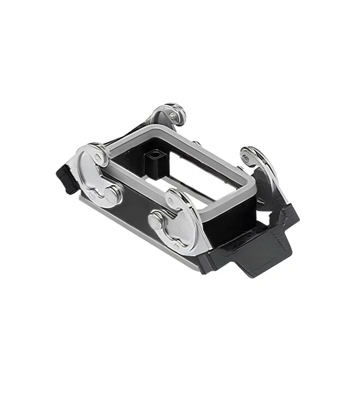 bulkhead mounting housing, size 57.27, W-TYPE alu, 2 levers