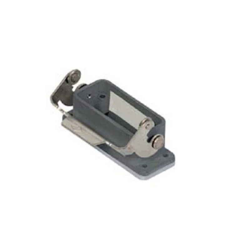 bulkhead mounting housing, size 66.16, E-Xtreme alu, 1  rigid lever