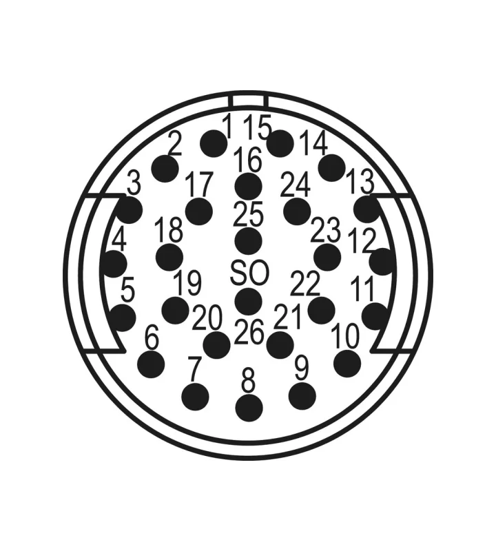 Inserts 26-pole