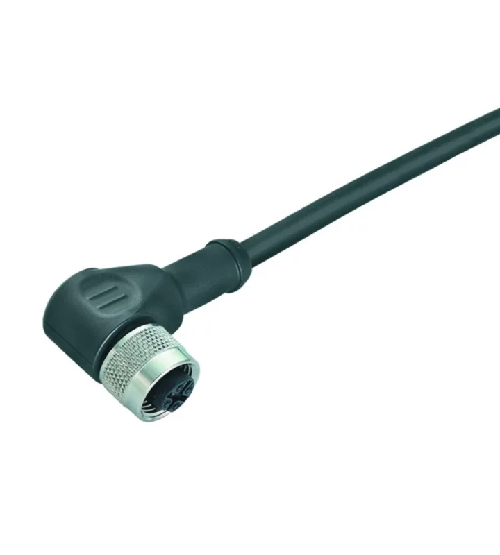 Female angled connector