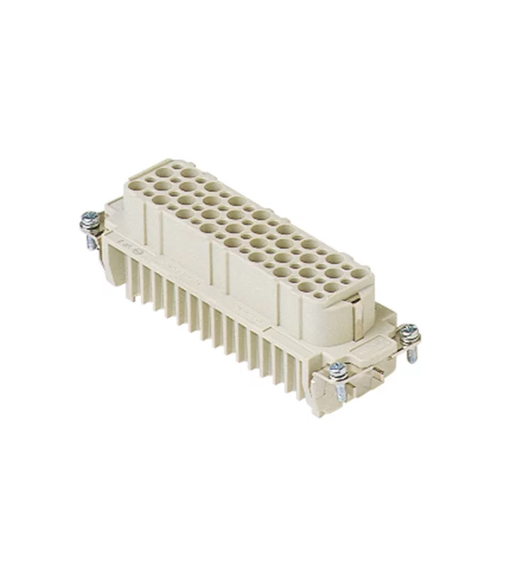 female insert, size 104.27, 64p+PE, crimp, 10A, 250V