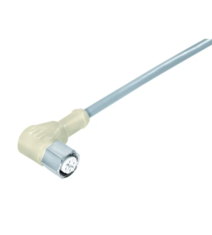 Female angled connector
