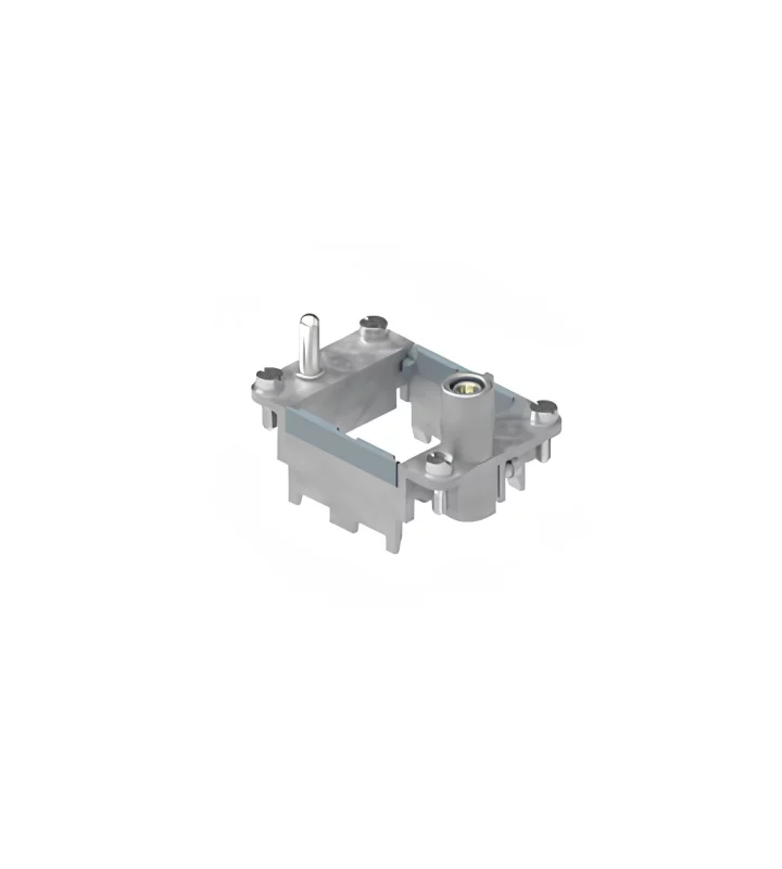 frame, size 44.27, MIXO steel zinc plated, for 2 MU, with PE-connection