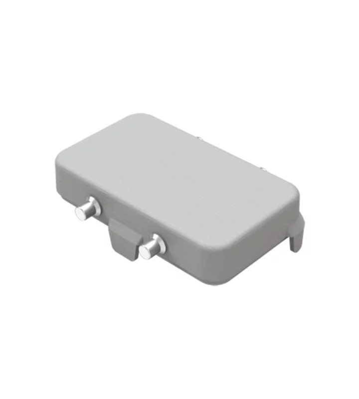 protection cover, size 57.27, EMC alu, 4 pegs, eyelet