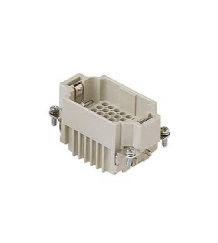 male insert, size 57.27, 42p+PE, crimp, 10A, 250V, HNM