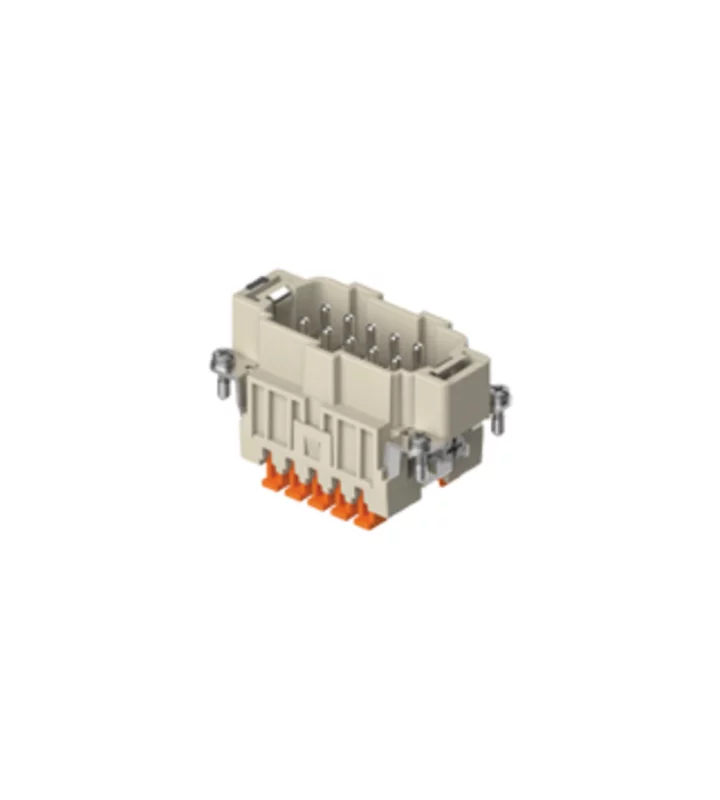 male insert, size 57.27, 10p+PE, SQUICH, 16A, 500V