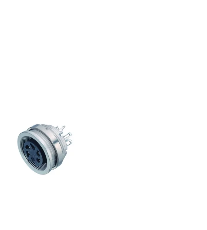 Female panel mount connector