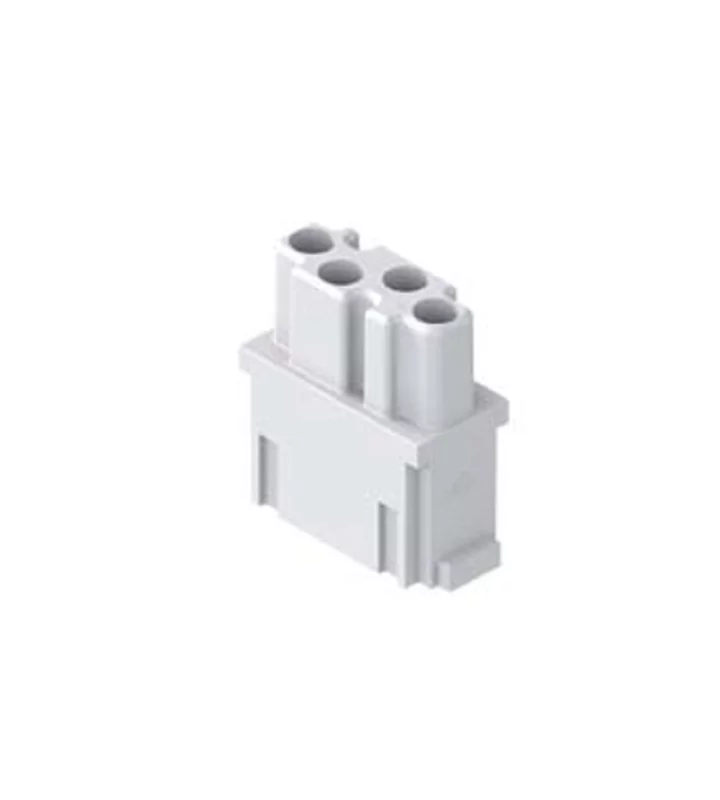 male insert, MIXO, 1MU, 4p, crimp, COAX, for CX50/75 RM