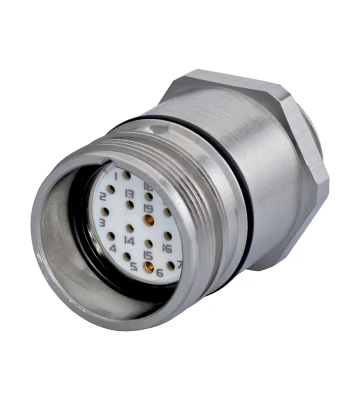Panel Connector, Male Thread