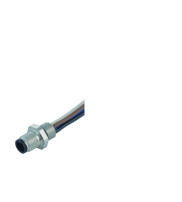 Male panel mount connector