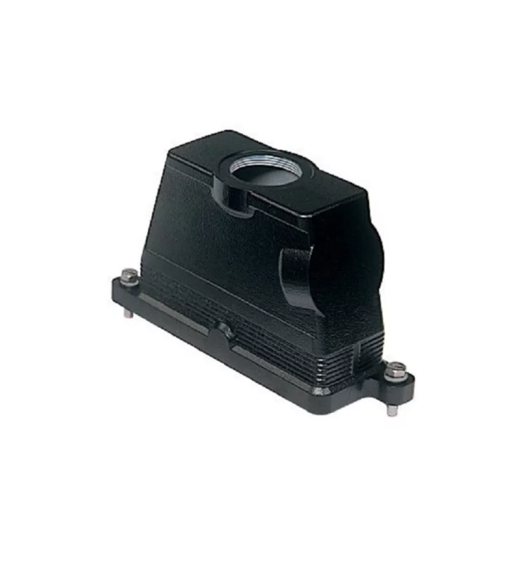 hood, size 104.27, IP68 alu, screw locking, 3xM25 top