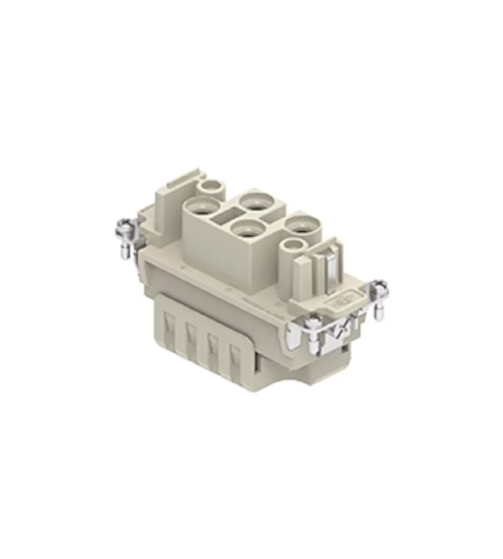 female insert, size 77.27, 4+2p+PE, crimp, 80+16A, 830+400V, HNM