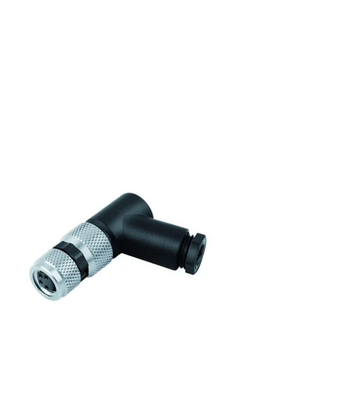 Female angled connector