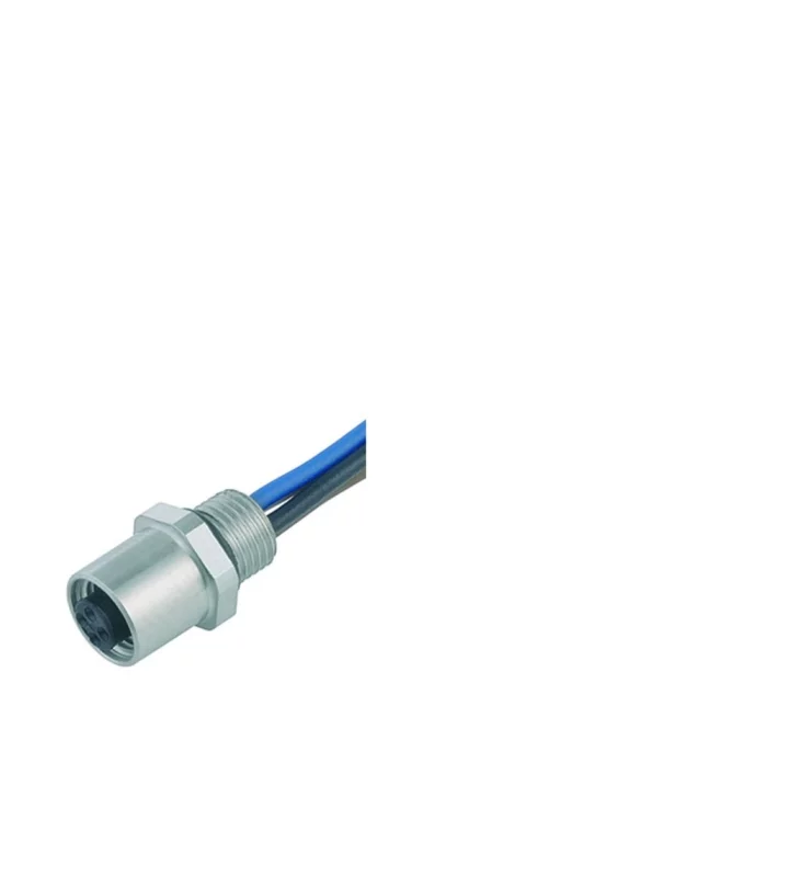 Female panel mount connector