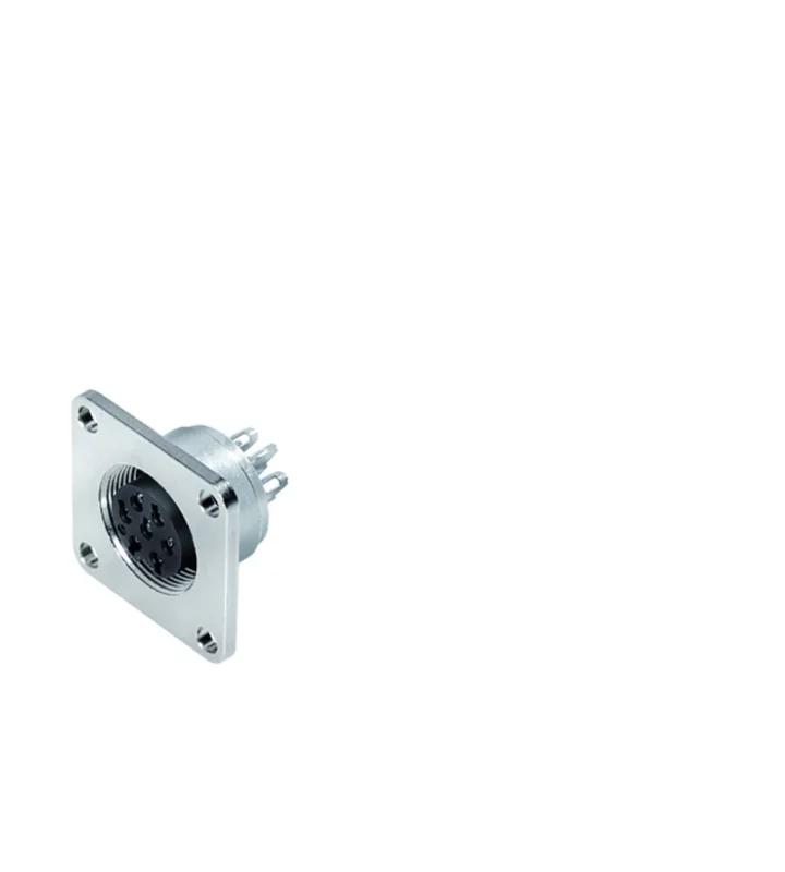 Female panel mount connector