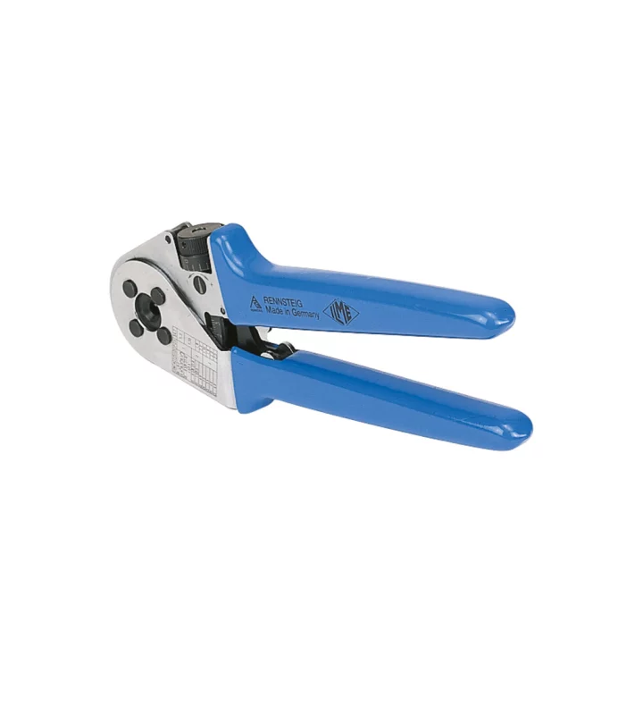 crimping tool, for crimp contacts 10+16+40A, series CD+CC+CX, incl. locator