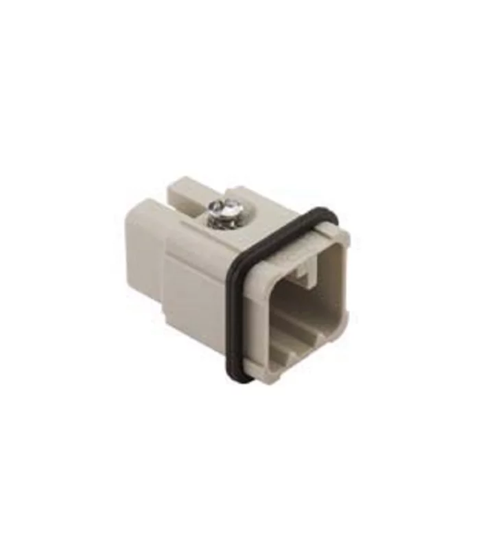 male insert, size 21.21, 8p, crimp, 10A, 50V