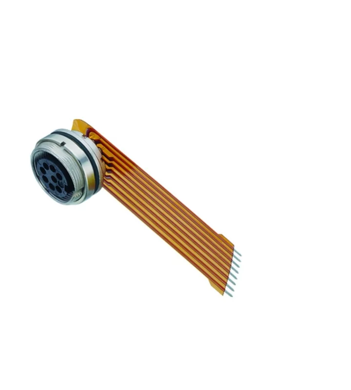 Female panel mount connector