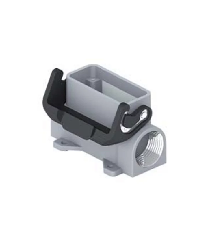surface mounting housing, size 49.16, IL-BRID alu, 1 lever, 1xM25 side
